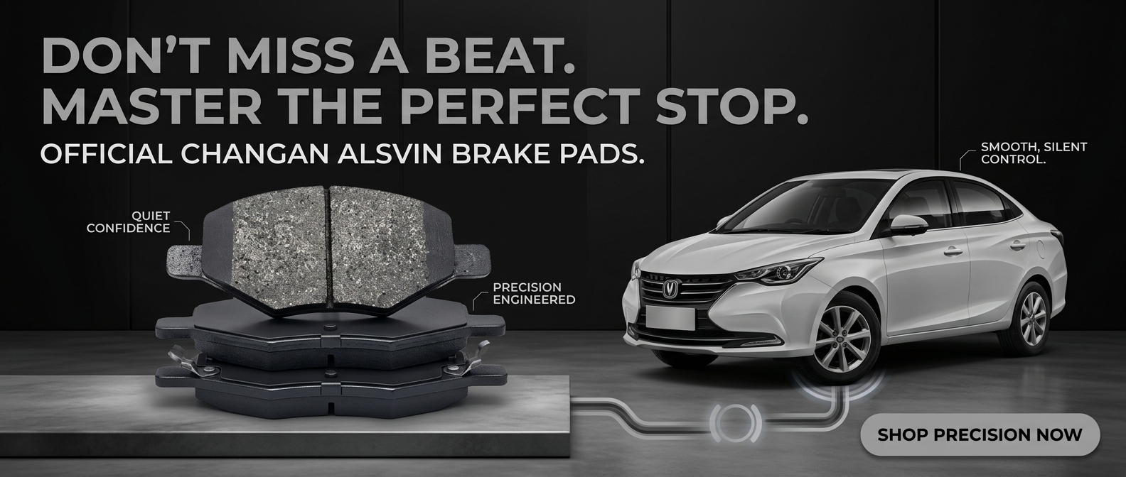 Changan Alsvin Brake Pads — Master the Silence