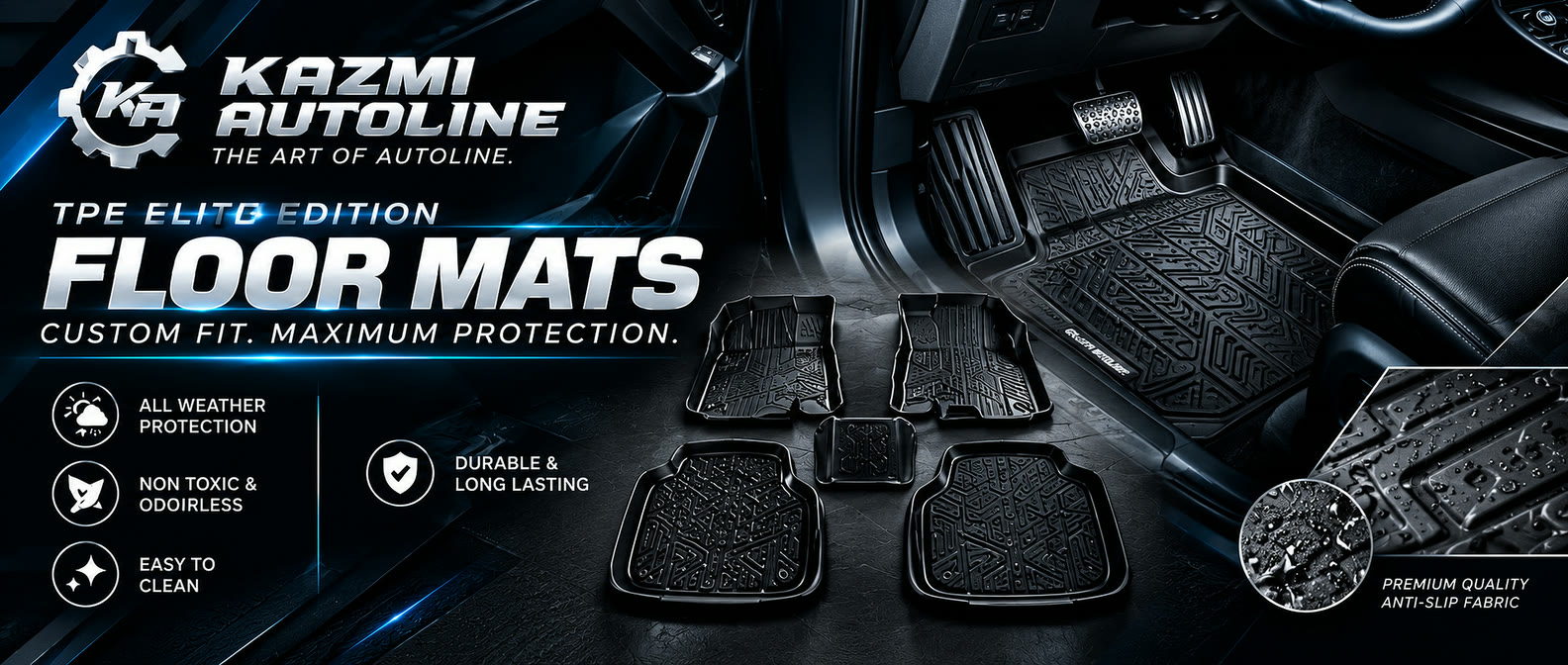 TPE Elite Edition Floor Mats — Custom Fit, Maximum Protection
